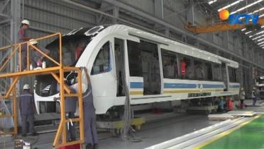 LRT PT Inka di Palembang Ditargetkan Rampung Juli Nanti - Liputan6 Siang