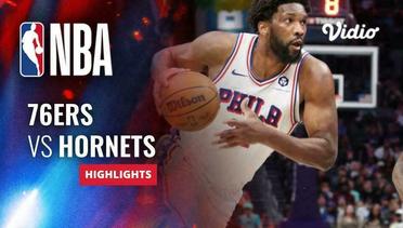 Philadelphia 76ers vs Charlotte Hornets - Highlights | NBA Regular Season 2023/24