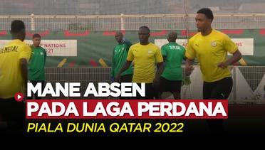 Sadio Mane Absen di Laga Perdana Piala Dunia 2022 Bersama Timnas Senegal