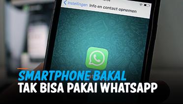 Catat! 50 Smartphone Bakal Tak Bisa Akses WhatsApp 1 November
