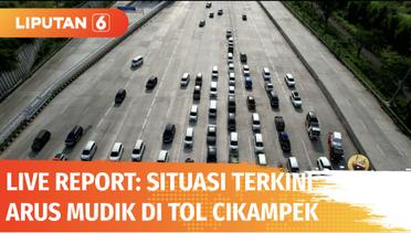 Live Report: Arus Mudik di GT Cikampek Utama, One Way Mulai Km 70 - Km 442 | Liputan 6