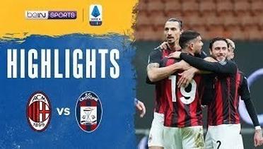 Match Highlight | AC Milan 4 vs 0 Crotone | Serie A 2021