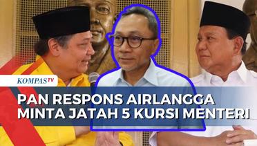 Begini Respon Ketum PAN, Zulhas Soal Golkar yang Minta Jatah 5 Menteri ke Prabowo