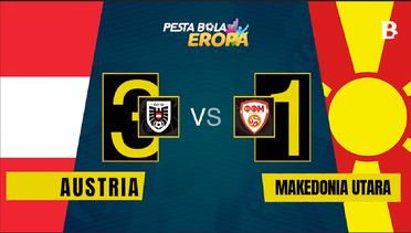 Austria Kalahkan Makedonia Utara 3-1 di Grup C Euro 2020