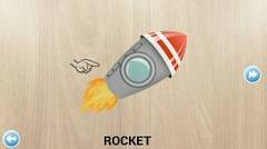 384 Puzzles For Preschool Kids Rocket, Ufo & School Bus