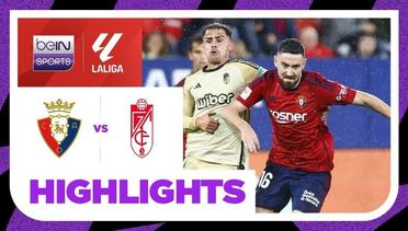 Osasuna vs Granada - Highlights | LaLiga Santander 2023/2024