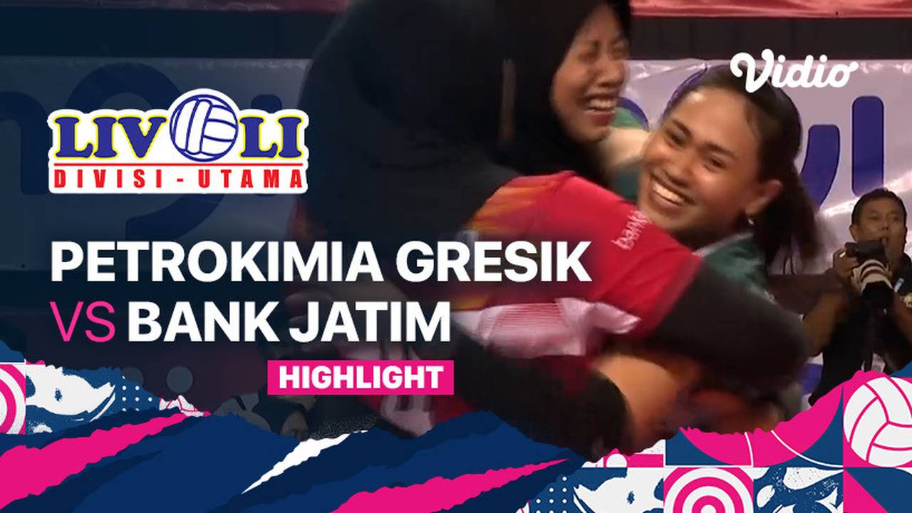 Highlights | Petrokimia Gresik vs Bank Jatim | Livoli Divisi Utama
