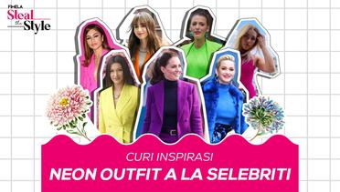 Inspirasi Neon Outfit ala Selebriti, Resep Tabrak Warna yang Stylish Abis