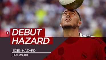 Aksi-Aksi Eden Hazard pada Laga Debut Bersama Real Madrid