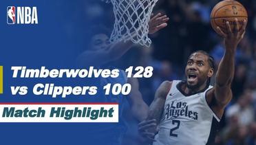 Match Highlight  | Minnesota Timberwolves 128 vs 100 LA Clippers | NBA Pre-Season 2021/2022