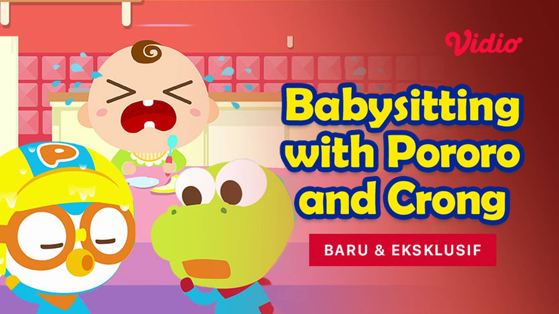 Babysitting with Pororo and Crong