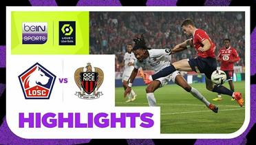 Lille vs Nice - Highlights | Ligue 1 2023/2024