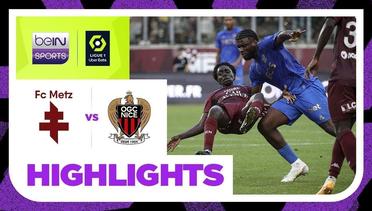 Metz vs Nice - Highlights | Ligue 1 2023/2024