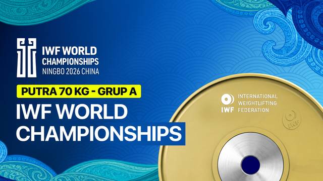 Putra 70 Kg - Full Match | IWF World Championships 2026