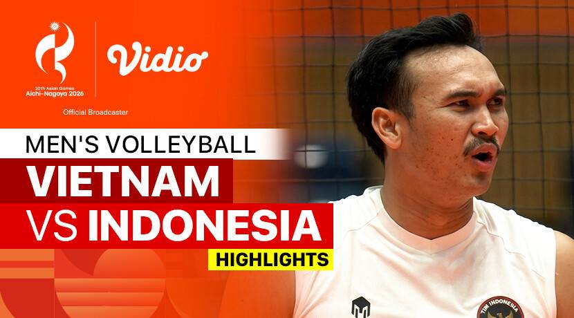 Vietnam vs Indonesia - Men's Volleyball Classification Match (9th-12th) | 20th Asian Games Aichi-Nagoya 2026