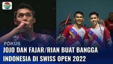 Laga Swiss Open 2022: Jonatan Christie Juara, Fajar/Rian Tekuk Ganda Putra Malaysia | Fokus