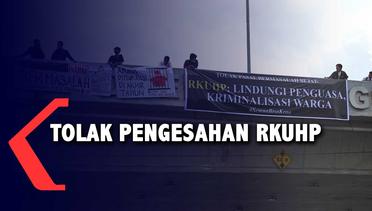 Tolak Pengesahan RKUHP, Pengunjuk Rasa Gelar Aksi di Medan