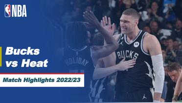 Match Highlights | Game 2: Milwaukee Bucks vs Los Miami Heat | NBA Playoffs 2022/23