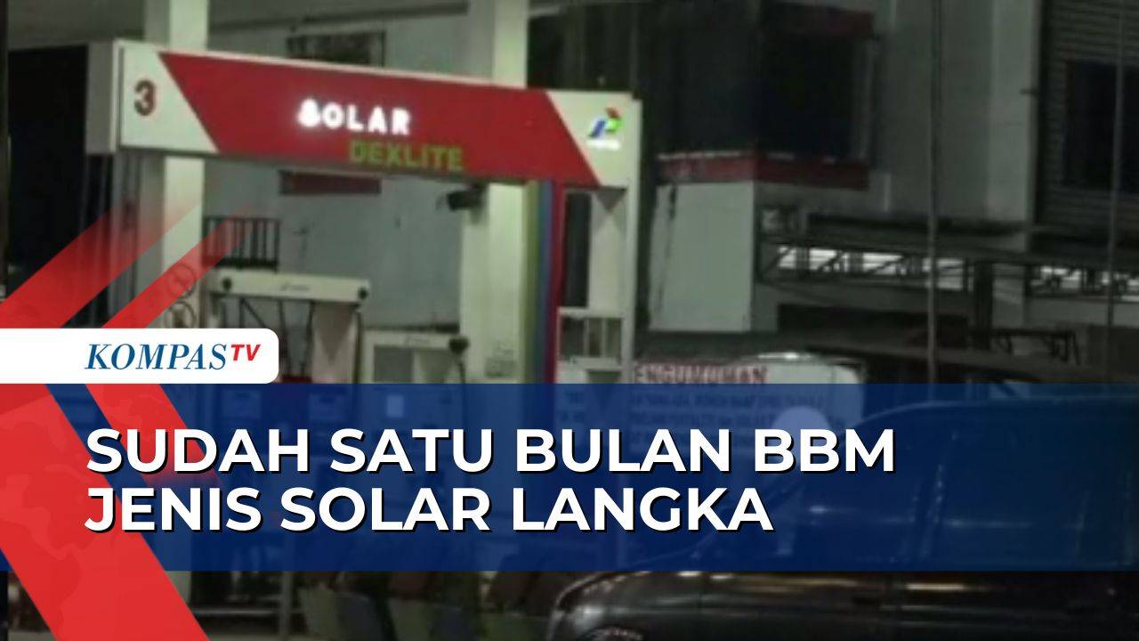 BBM Jenis Solar Langka di Tana Toraja, Pengendara Antre di SPBU Hingga ...