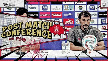 Post-Match Press Conference: PERSIS Solo vs PSIS Semarang | Liga 1 2023/2024 Matchday 12
