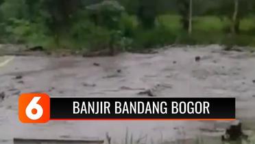 Banjir Bandang Terjadi di Bogor, Sejumlah Warga Mengungsi karena Khawatir Adanya Bencana Susulan | Liputan 6