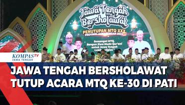 Jawa Tengah Bersholawat Tutup Acara MTQ ke-30 di Pati