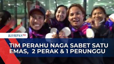 Kontingen Perahu Naga Indonesia Raih Medali di Semua Nomor Dalam Asian Games 2022!
