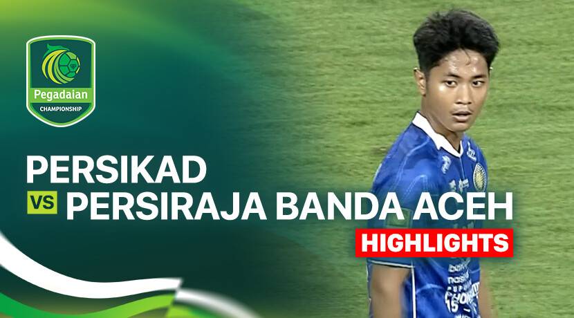 Persikad vs Persiraja Banda Aceh