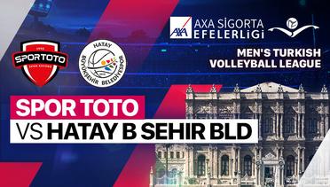 Spor Toto vs Hatay B. Sehir BLD. - Full Match | Men's Turkish Volleyball League 2023/24