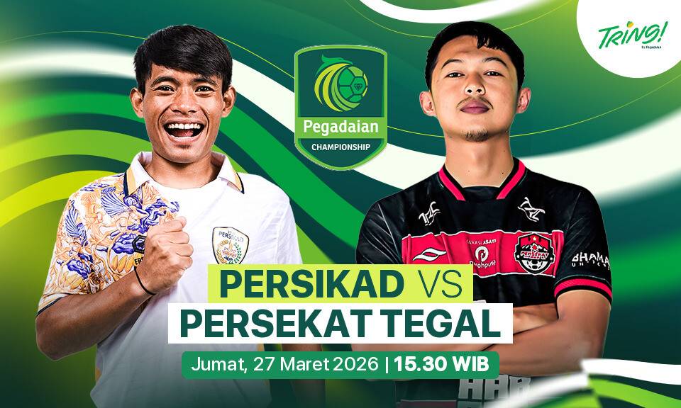 Persikad vs Persekat Tegal