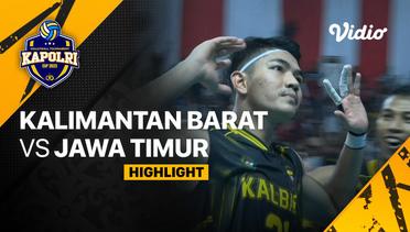 Highlights | Final Putra: Kalimantan Barat vs Jawa Timur | Piala Kapolri 2023