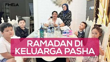 Momen Hangat Pasha Ungu Ramadan Bersama Keluarga
