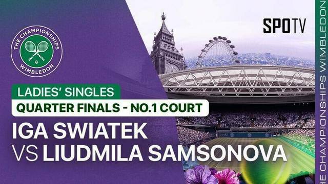 Iga Swiatek vs Liudmila Samsonova - Full Match | Wimbledon 2025
