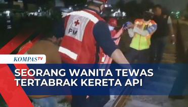 Diduga Menyebrang Sambil Bermain Ponsel, Wanita Tewas Tertabrak KRL di Klender Jakarta Timur