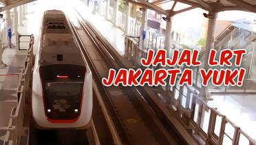 Ikut Nyobain LRT Jakarta Yuk!