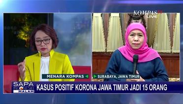 15 Pasien Positif Corona di Jawa Timur, Gubernur Khofifah Tetapkan Status Darurat Bencana Covid-19