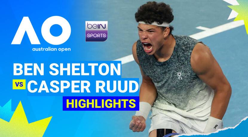 Ben Shelton (USA) vs Casper Ruud (NOR) - Men's Singles Round 4 | Australian Open 2026