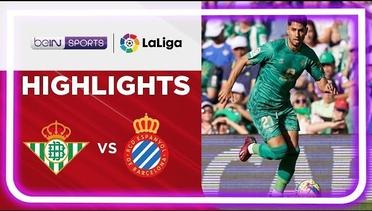 Match Highlights | Real Betis vs Espanyol | LaLiga Santander 2022/2023