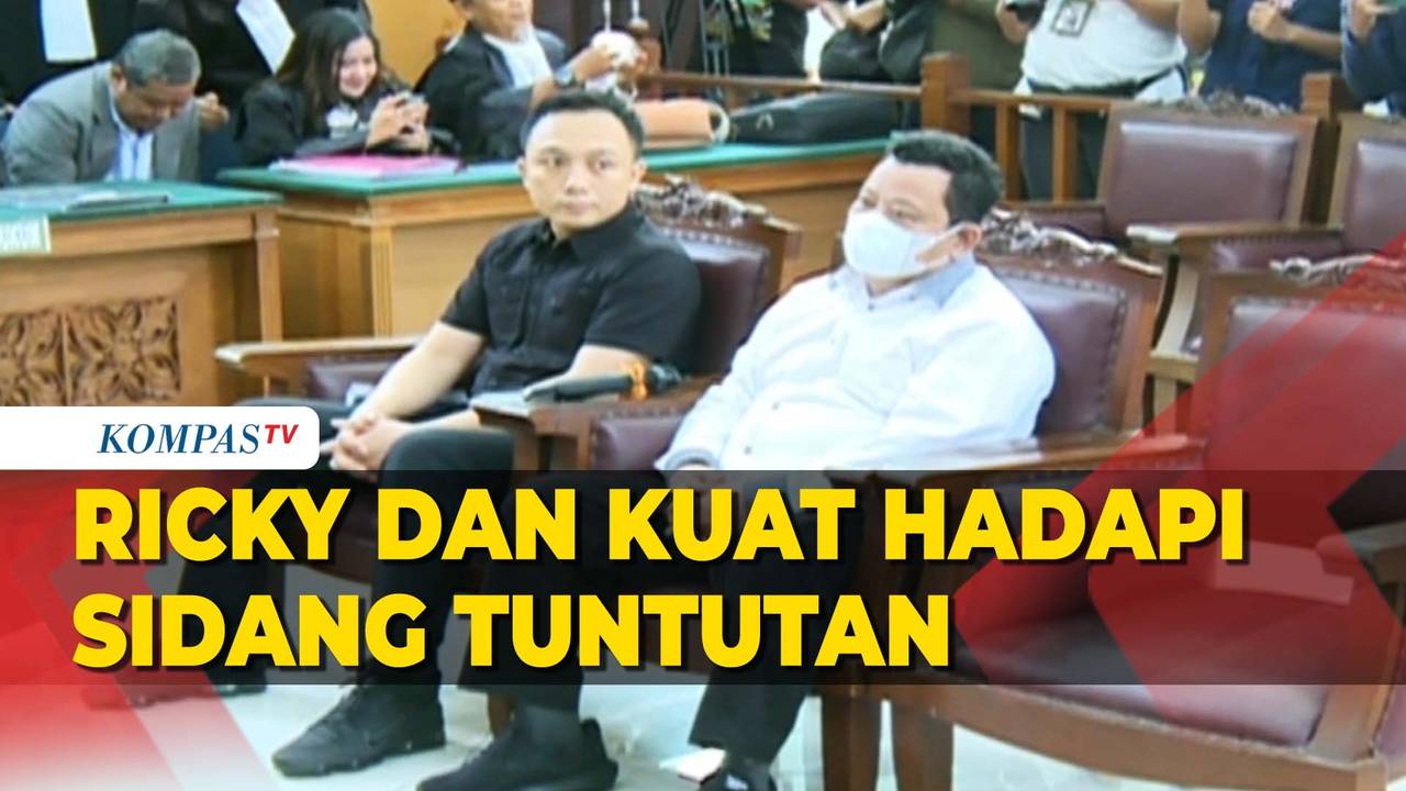 Ricky Rizal dan Kuat Maruf Jalani Sidang Tuntutan Kasus Pembunuhan ...