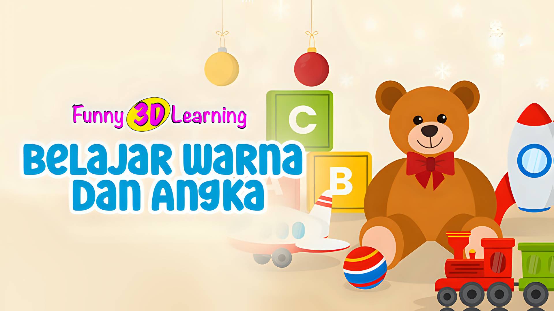 Funny 3D Learning - Belajar Warna dan Angka