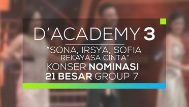 Sona, Irsya, Sofia - Rekayasa Cinta (Konser Nominasi 21 Besar Group 7)