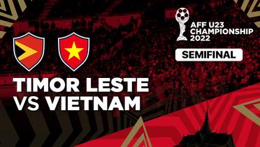 Full Match - Timor Leste vs Vietnam | AFF U-23 Championship 2022