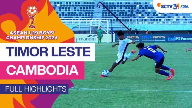 Timor Leste vs Cambodia - Full Highlight | Asean Boys Championship U19 2024