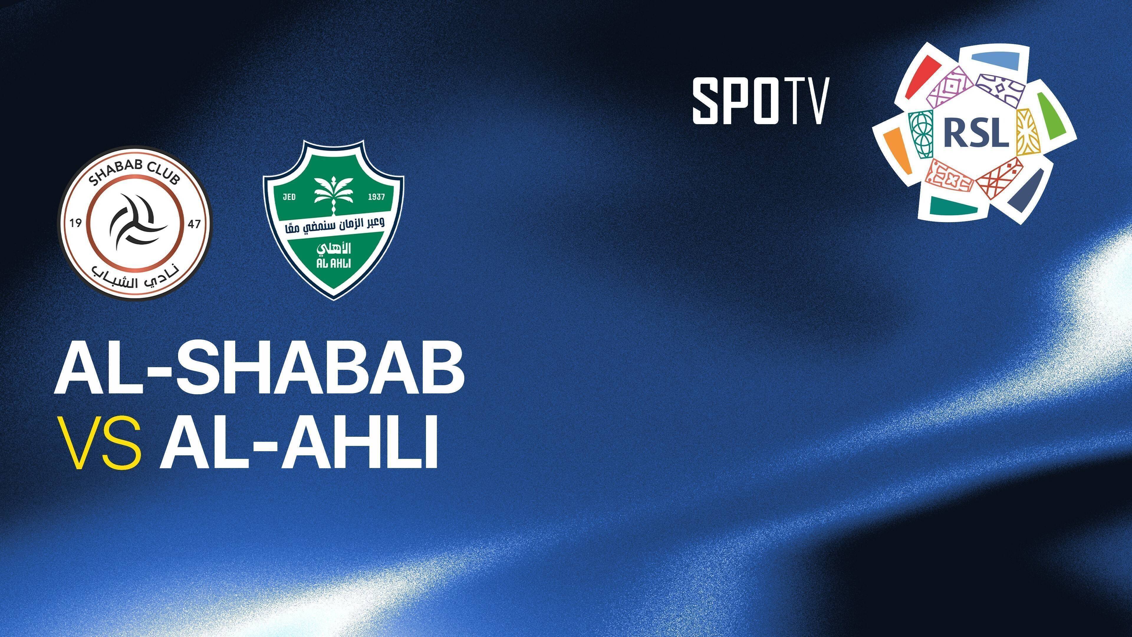 Al-Shabab FC vs Al-Ahli Saudi FC