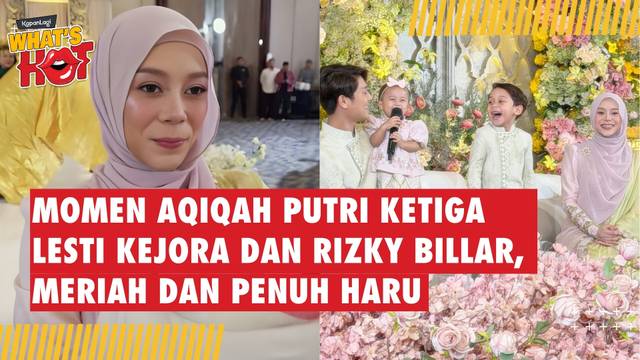 Momen Aqiqah Putri Ketiga Lesti Kejora dan Rizky Billar, Meriah dan Penuh Haru