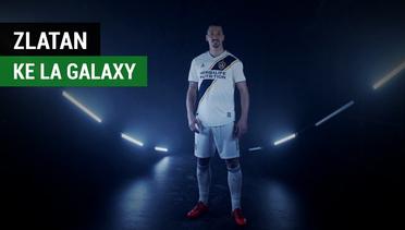 LA Galaxy Resmi Perkenalkan Ibrahimovic Bersama Singa