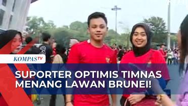 Jelang Laga Kualifikasi Piala Dunia 2026 Timnas VS Brunei, Suporter Penuhi GBK!