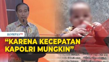Jokowi Singgung Kasus Bayi Diberi Kopi Susu Saset Oleh Orang Tua, Puji Langkah Cepat Polri