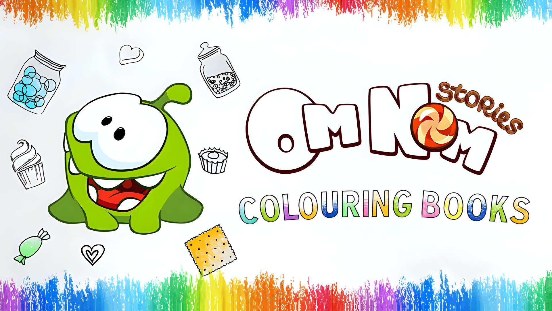 Om Nom Stories - Colouring Book