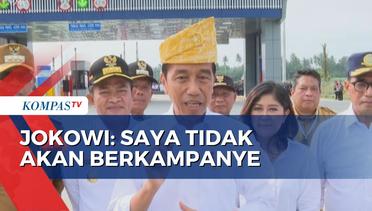 Jokowi Tegaskan Tidak Akan Kampanye untuk Capres-Cawapres Manapun
